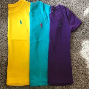 RALPH LAUREN Girl’s 4T Fitted Tees
